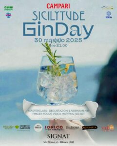 Locandina Sicilytude Gin Day Ribera 2025 con Persefone Gin