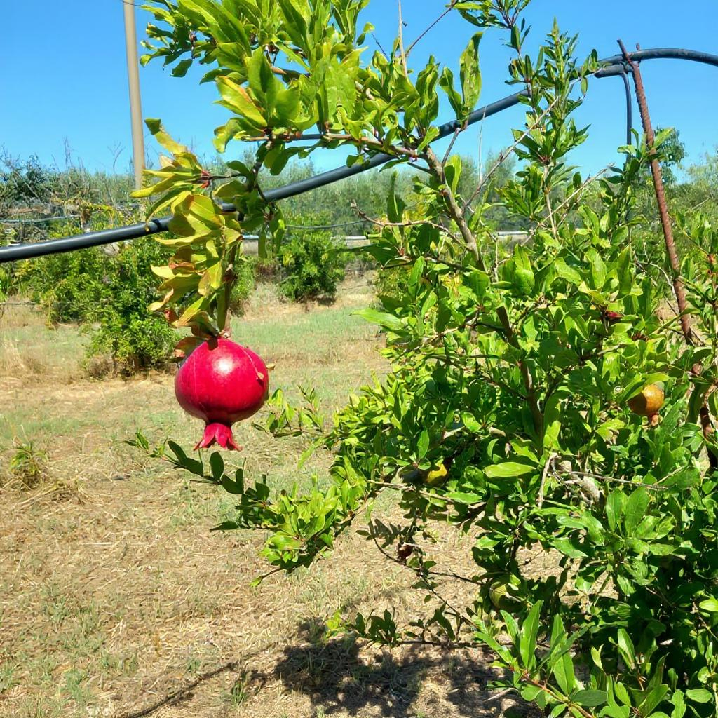 Melograni dell'azienda agricola a Sciacca